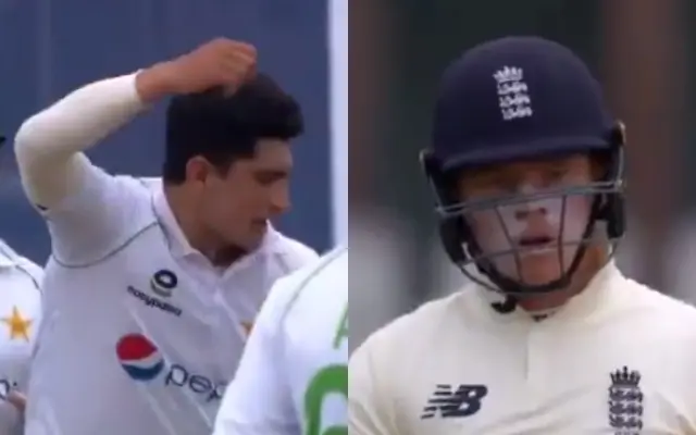 Naseem Shah wicket in first test Vs England